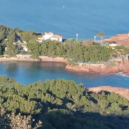 Daire House With Your Feet In The Water, Between Forest And - Agay Saint-Raphaël